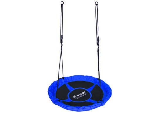 Huśtawka Bocianie gniazdo 100 cm niebieska