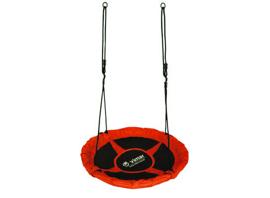 Huśtawka Bocianie gniazdo 100 cm pomarańczowa