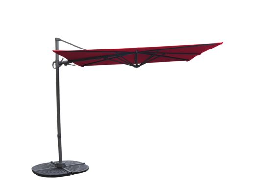 Parasol boczny 250 x 250 cm koral