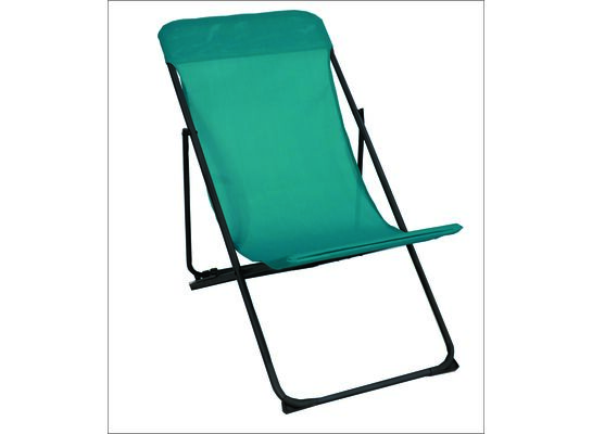 Leżak plażowy 82 x 55 cm turkusowy