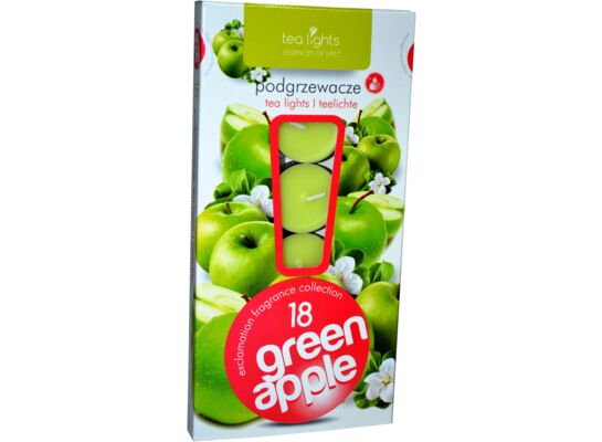 Podgrzewacz zapachowy zielone jabłko 18 sztuk