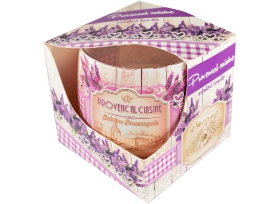 Świeca szklanka powlekana 100 g kuchnia prowansalska