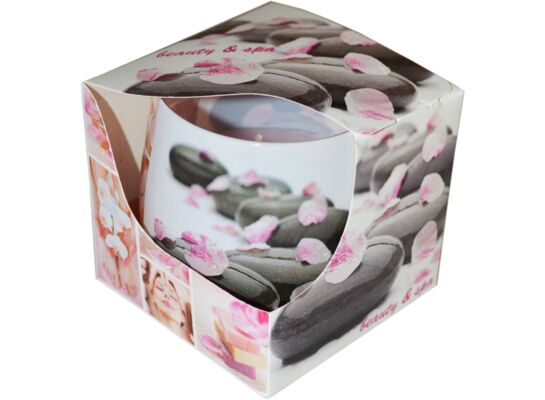 Świeca szklanka powlekana 100 g beauty & spa