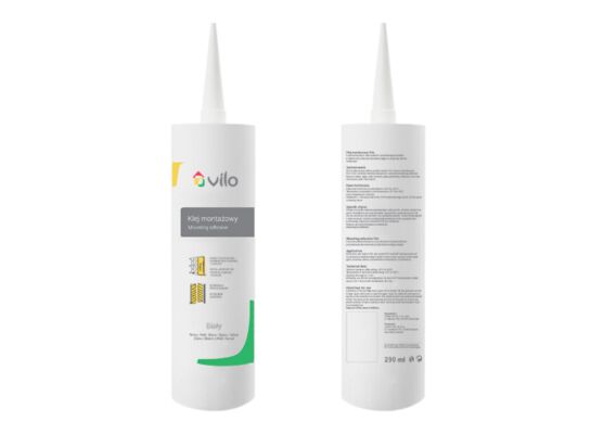 Klej montażowy uniwersalny 290 ml VILO