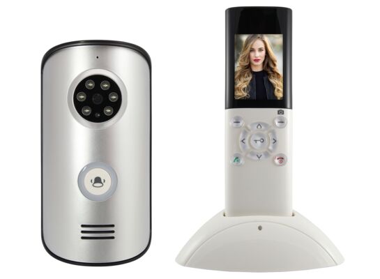 Wideodomofon bezprzewodowy EURA WVP-02A6 kolor 2.4'' z pamięcią obrazów