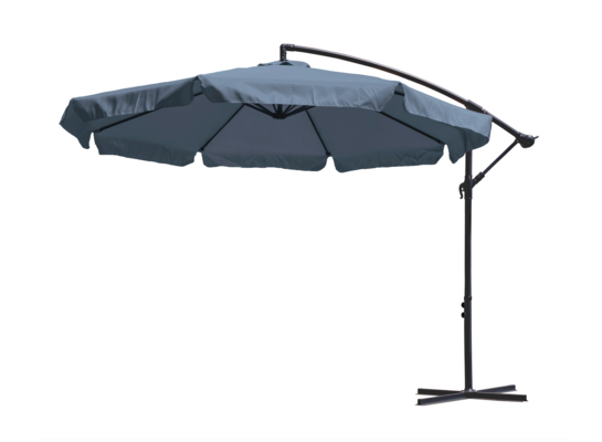 Parasol ogrodowy Czapla grafitowy MIRPOL