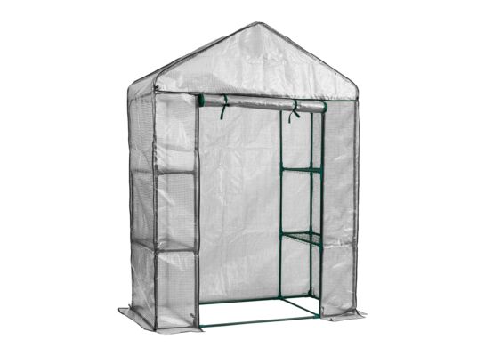 Szklarnia balkonowa 140 x 70 cm biała MIRPOL