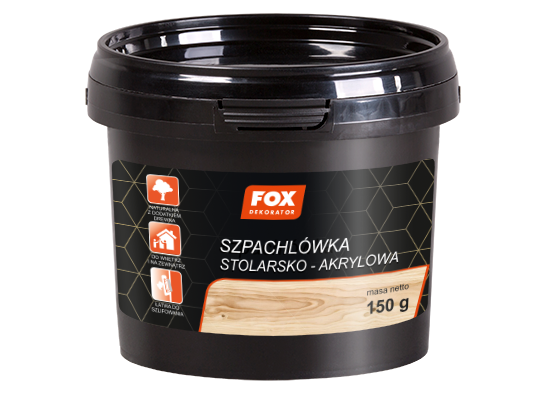 Szpachlówka stolarsko-akrylowa dąb 150 g