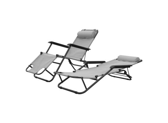 Leżak ogrodowy Senator szary MIRPOL