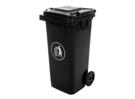 Pojemnik na odpady 240 l czarny MIRPOL
