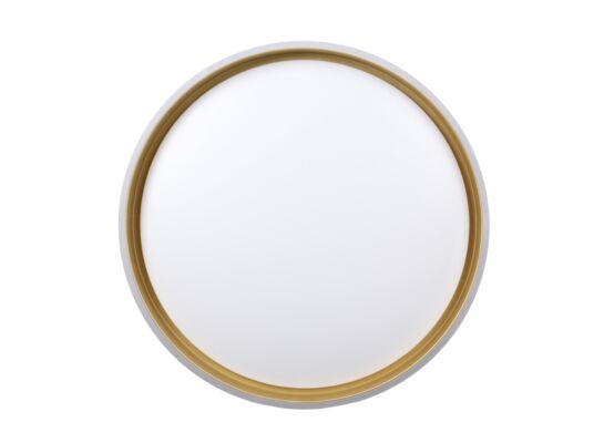 Lampa sufitowa plafon Florida 24 W led 39 cm biało złoto czarny