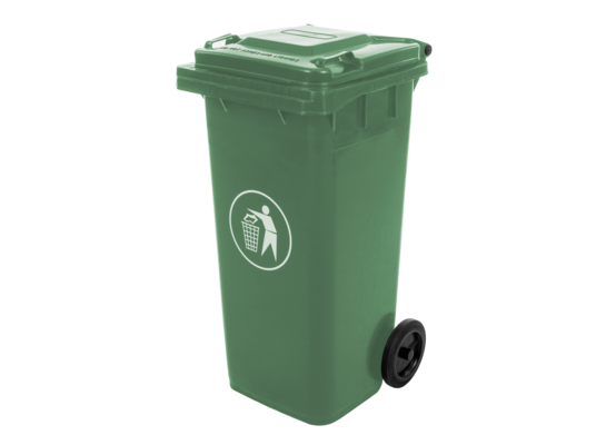 Pojemnik na odpady 240 l zielony MIRPOL