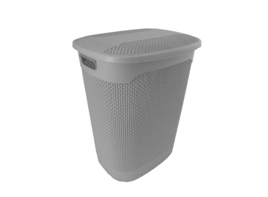 Kosz na bieliznę Thore 60 l szary keeeper