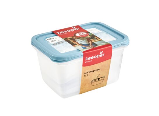 Zestaw pojemników Magic Ice 2 x 2 l keeeper