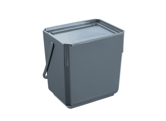 Kosz na BIO odpadki Knut 4,5 l szary keeeper