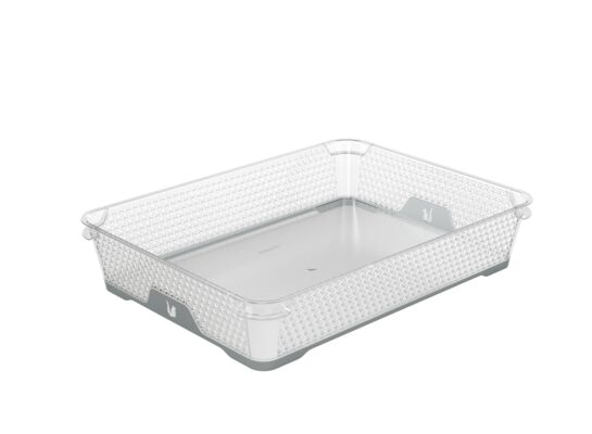 Koszyk z funkcją antypoślizgową Jonas A4 szary keeeper