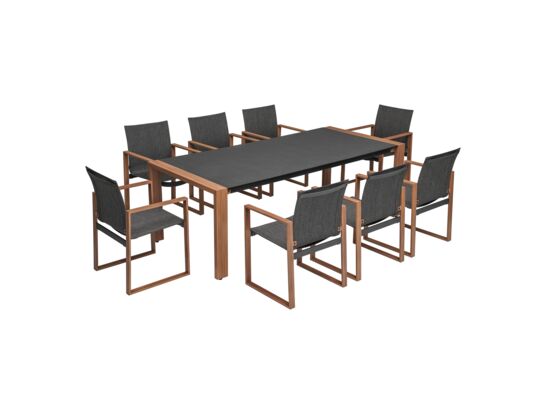 Zestaw jadalniany Duisburg antracyt MIRPOL