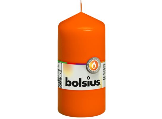 Świeca pieńkowa 12 x 5,8 cm mango BOLSIUS