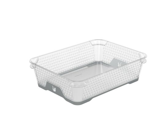 Koszyk z funkcją antypoślizgową Jonas A5 szary keeeper