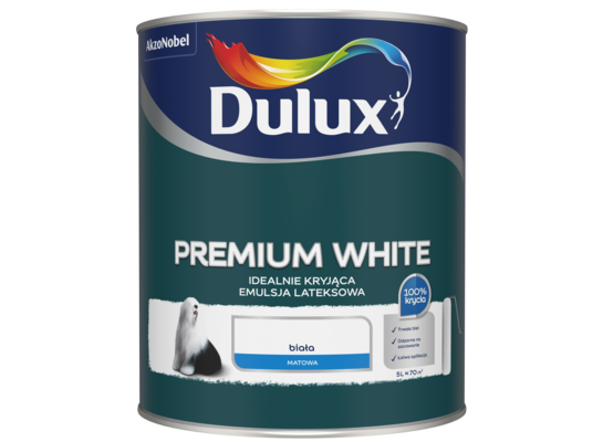 Farba lateksowa Premium White 1 l