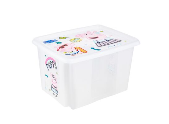 Pojemnik obrotowy z pokrywą Karolina Peppa Pig 30 l keeeper