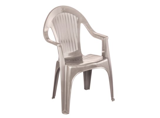 Krzesło Monoblok wysoki cappucino