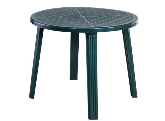 Stół okrągły 90 cm zielony