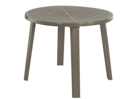 Stół okrągły 90 cm cappucino