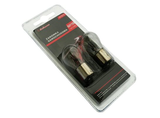 Żarówka 12 V 21 / 5 W BAY15D 2 sztuki BLISTER