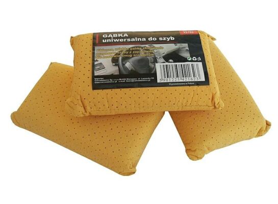 Gąbka obszyta irchą syntetyczną TUTI