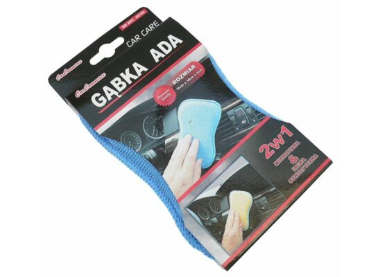 Gąbka dwustonna mikrofibra i ircha syntetyczna