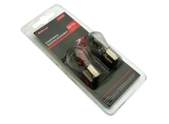 Żarówka 12 V 21 W BA15S  2 sztuki BLISTER