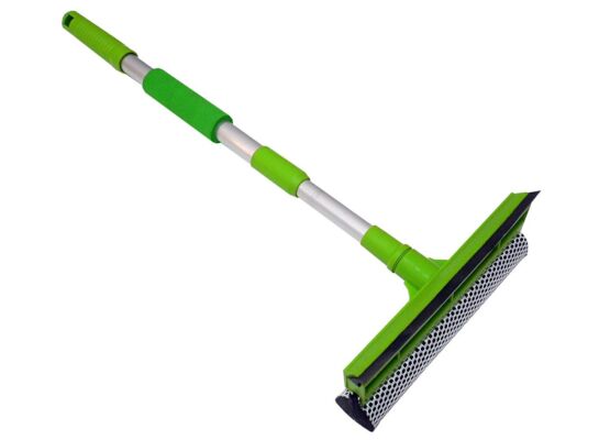 Ściągaczka z gąbką na ergonomicznej teleskopowej rączce