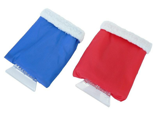 Skrobaczka do szyb z rękawicą