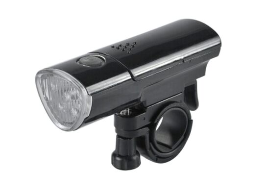 Lampka przednia 5 LED czarna