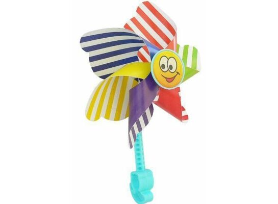 Wiatraczek na kierownicę czerwony