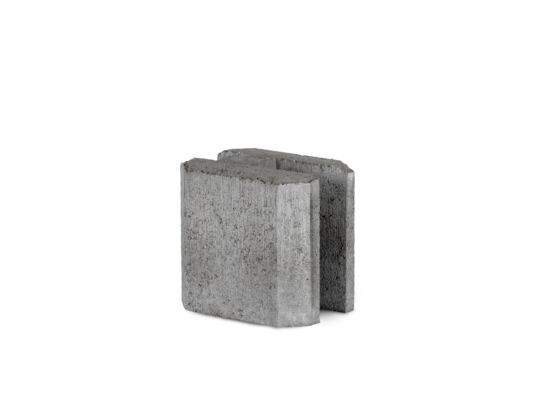 Łącznik betonowy prosty JONIEC® - LDP20 szary 22 x 16,5 x 20 cm