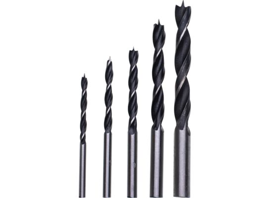 Wiertło do drewna 4 - 10 mm, zestaw: 5 sztuk Condor