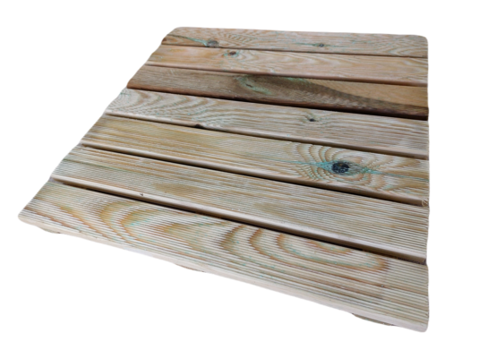 Podest ryflowany 50 x 50 cm