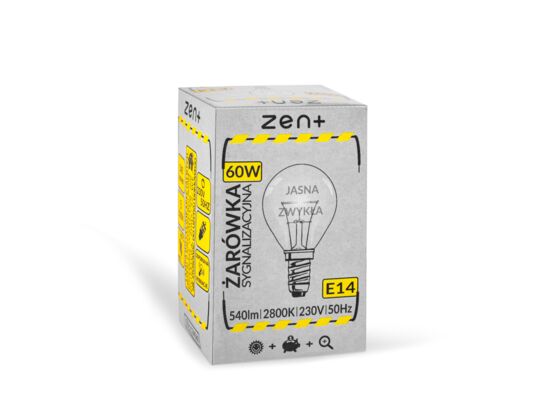 Żarówka specjalistyczna E-14 60 W kulka wstrząsoodporna