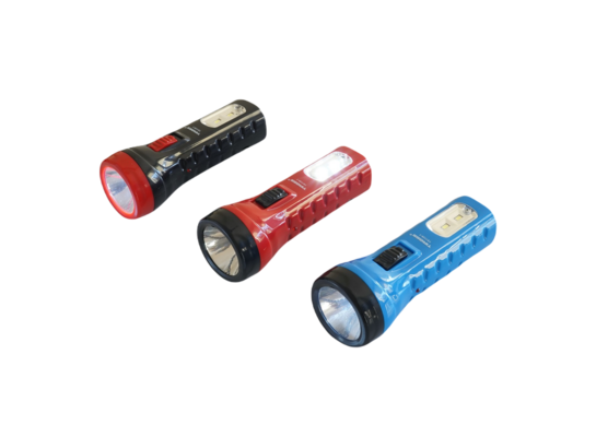 Latarka TIROSS 4 + 2 LED TS-1129 akumulatorowa