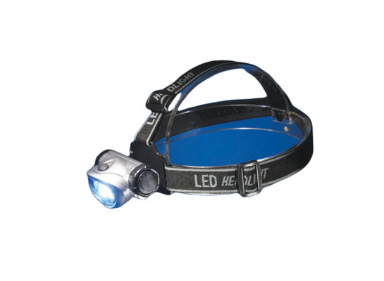 Latarka TIROSS nagłowna 8 LED TS747 3 x AAA