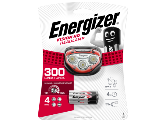 Latarka Energizer Vision HD Headlamp 3AAA 300 lm