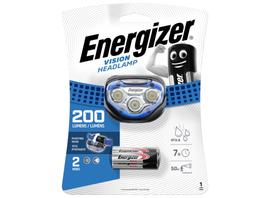 Latarka Energizer Vision Headlamp 3AAA 200 lm