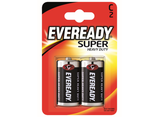 Bateria Eveready Super Heavy Duty C R14 /2