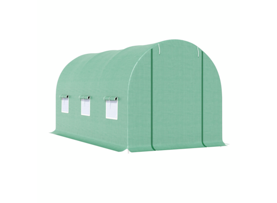 Tunel ogrodowy 200 x 300 cm 6,0 m² zielony