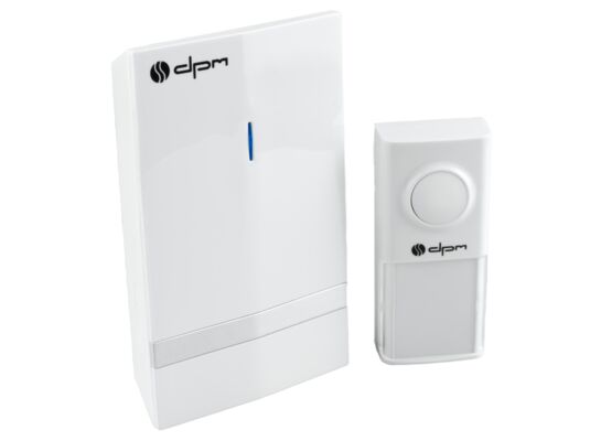 Dzwonek bezprzewodowy bezbateryjny odbiornik 230 V 150 m DPM