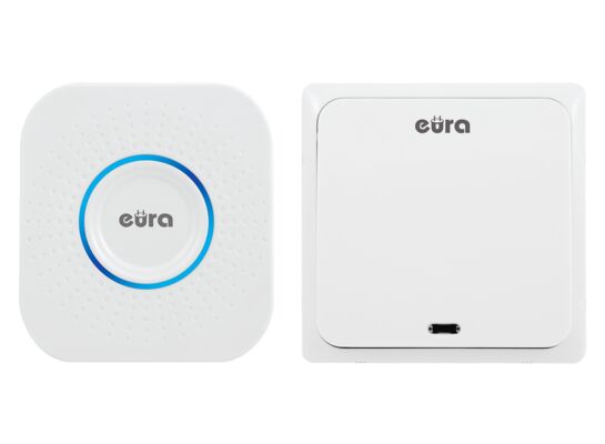 Dzwonek bezprzewodowy Chillout bezbateryjny przycisk eura kinetic