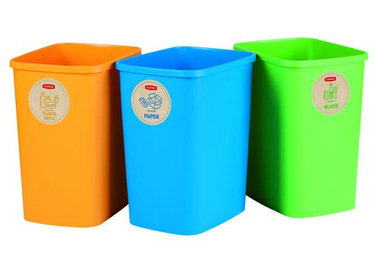 Zestaw koszy do segregacji śmieci mix