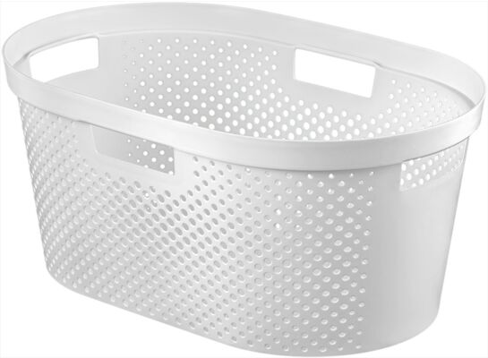 Kosz do magla Infinity RECYCLED 40 l biały